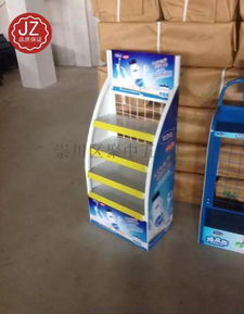 超市便利店饮料促销架 崇川区聚中五金厂定制金属货架解决方案